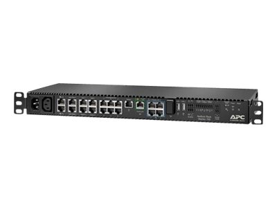 APC NetBotz Rack Monitor 750 - Gerät zur Umgebungsüberwachung - GigE - 1U - Rack-montierbar - für P/N: SMTL1000RMI2UC, SMX1000C,