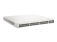D-Link Nuclias Cloud-Managed DBS-2000-52MP - Switch - 48 x 10/100/1000 (PoE+) + 4 x Kombi-SFP - PoE+ (370 W)
