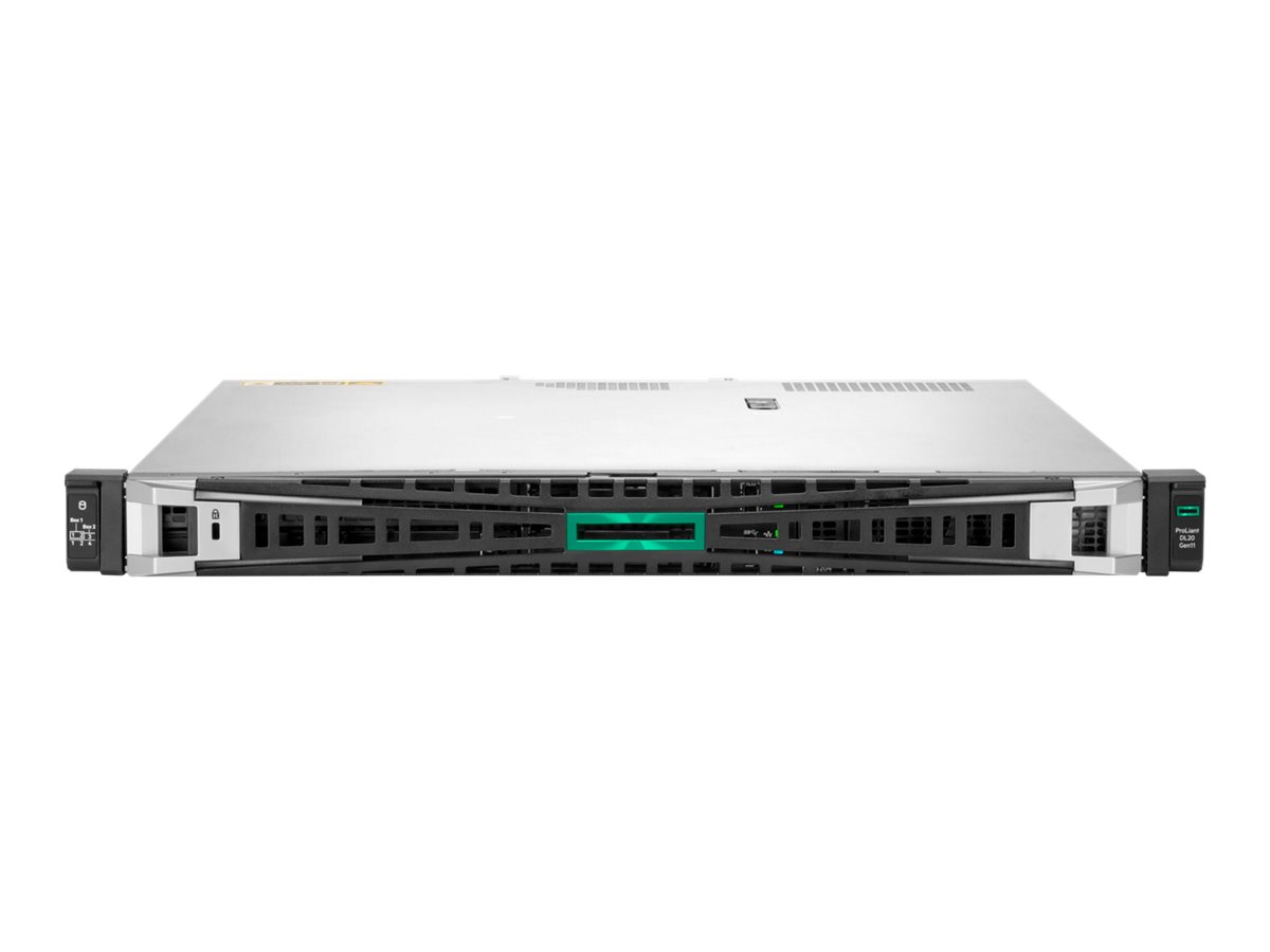 HPE ProLiant DL20 Gen11 Base - Server - Rack-Montage - 1U - 1-Weg - 1 x Xeon E-2434 / 3.4 GHz