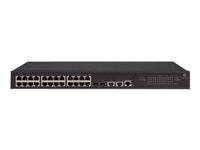 HPE 1950-24G-2SFP+-2XGT - Switch - L3 - managed - 24 x 10/100/1000 + 2 x Gigabit SFP / 10 Gigabit SFP+ + 2 x 10Gb Ethernet - an 