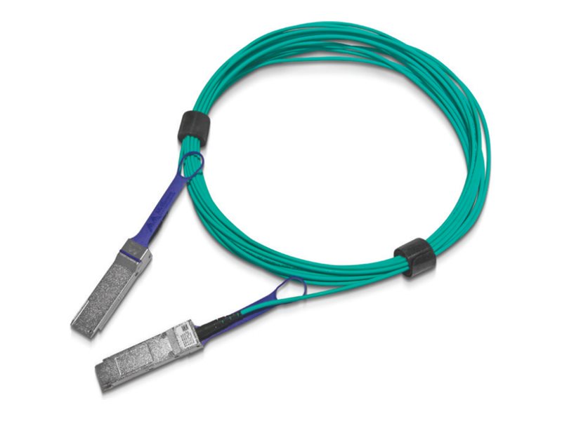 Mellanox LinkX 100Gb/s VCSEL-Based Active Optical Cables - InfiniBand-Kabel - QSFP zu QSFP - 5 m - Glasfaser - SFF-8665/IEEE 802
