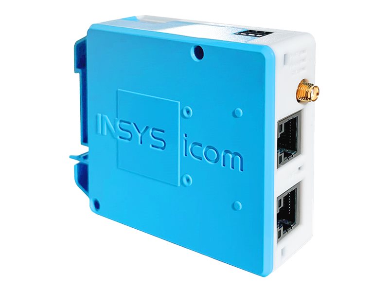 INSYS icom MIRO-L200 - Router - WWAN - digitaler Eingang/Ausgang - WAN-Ports: 2 - 3G, 4G, 2G