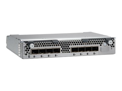 Cisco UCS 2408 Fabric Extender - Erweiterungsmodul - 25 Gigabit SFP28 x 8 - mit 16 x 25GBASE-SR SFP Modules (SFP-25G-SR-S)