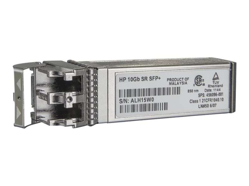 HPE - SFP+-Transceiver-Modul - 10 GigE - 10GBase-SR - LC Multi-Mode - bis zu 300 m