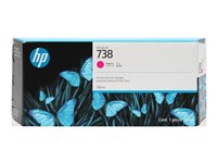 HP 738 - 300 ml - Magenta - original - DesignJet - Tintenpatrone