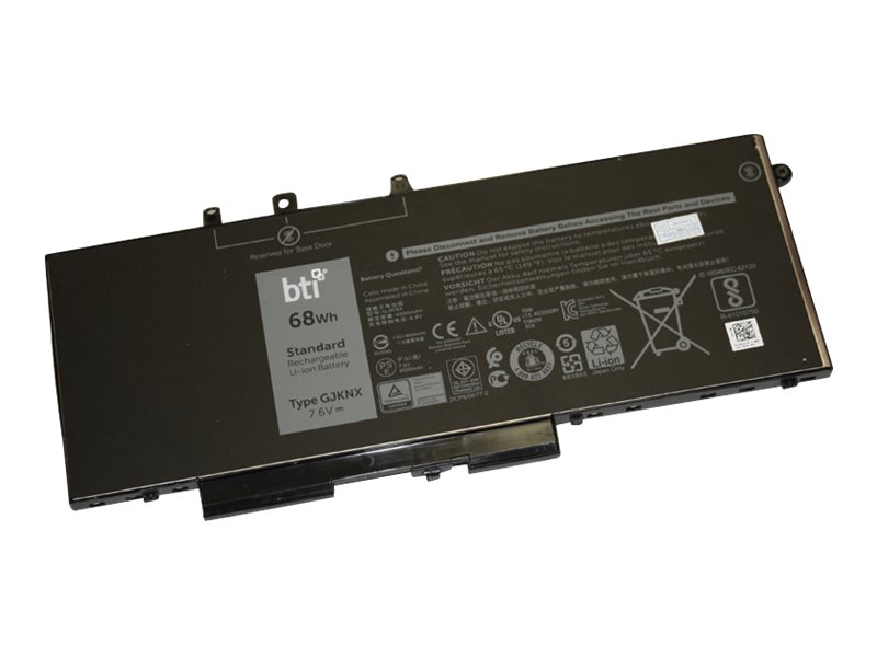 BTI - Laptop-Batterie (gleichwertig mit: Dell 451-BBZG, Dell GJKNX, Dell 5YHR4, Dell 0GJKNX, Dell FPT1C, Dell GD1JP, Dell 451-BB