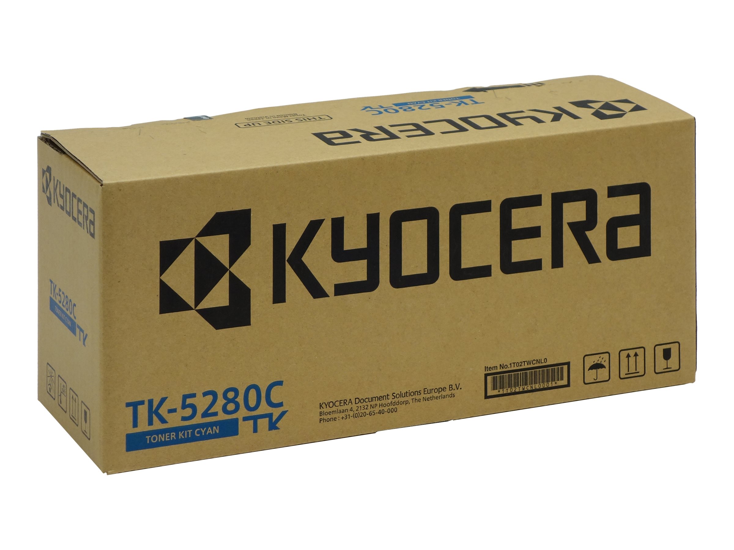 Kyocera TK 5280C - Cyan - original - Tonersatz - fr ECOSYS M6235cidn, M6235CIDN/KL3, M6635cidn, M6635CIDN/KL3, P6235cdn, P6235C