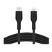 Belkin BOOST CHARGE - Lightning-Kabel - 24 pin USB-C mnnlich zu Lightning mnnlich - 2 m - Schwarz