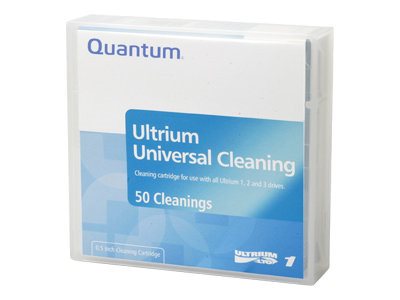 Quantum - LTO Ultrium - Mit Strichcodeetikett - Schwarz - Reinigungskassette