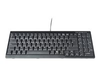 DIGITUS DS-72000ES - Tastatur - QWERTY - Spanisch - Schwarz - fr Professional DS-72210, DS-72211