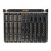 HPE Aruba 8400 8-slot Chassis - Switch - 32 x 10 Gigabit Ethernet + 6 x 40 Gigabit / 100 Gigabit QSFP28 - an Rack montierbar - m