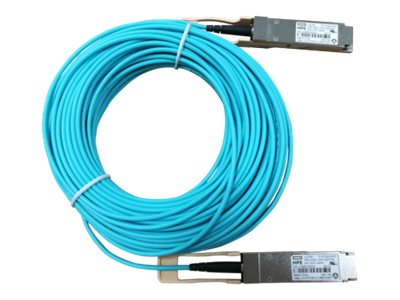 HPE Active Optical Cable - Netzwerkkabel - QSFP28 zu QSFP28 - 20 m - Glasfaser - aktiv