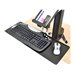 Ergotron Large Keyboard Tray - Montagekomponente (Tablett) - fr Tastatur - Schwarz
