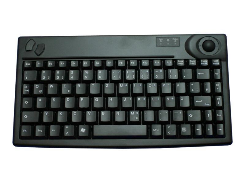Active Key AK-440-TU - Tastatur - USB - USA International - Schwarz