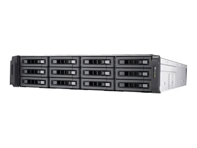 QNAP TVS-EC1280U-SAS-RP R2 - NAS-Server - 12 Schchte - Rack - einbaufhig - SATA 6Gb/s / SAS 12Gb/s