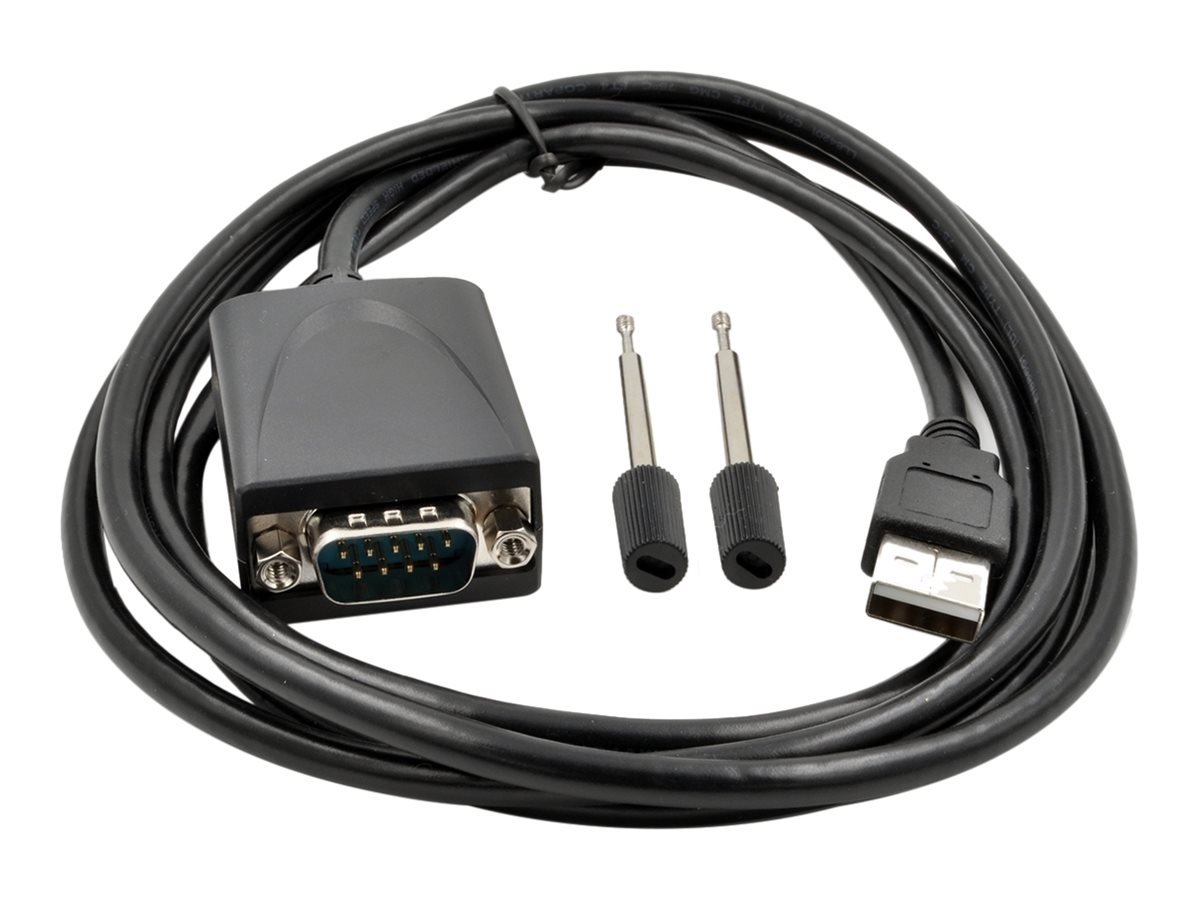 Exsys - Serieller Adapter - USB - RS-232 - Schwarz