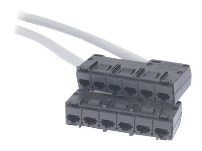 APC Data Distribution Cable - Netzwerkkabel - TAA-konform - RJ-45 (W) zu RJ-45 (W) - 1.5 m - UTP