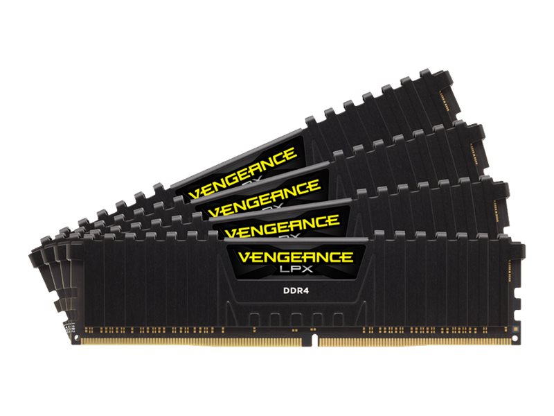 CORSAIR Vengeance LPX - DDR4 - kit - 128 GB: 4 x 32 GB - DIMM 288-PIN - 3200 MHz / PC4-25600
