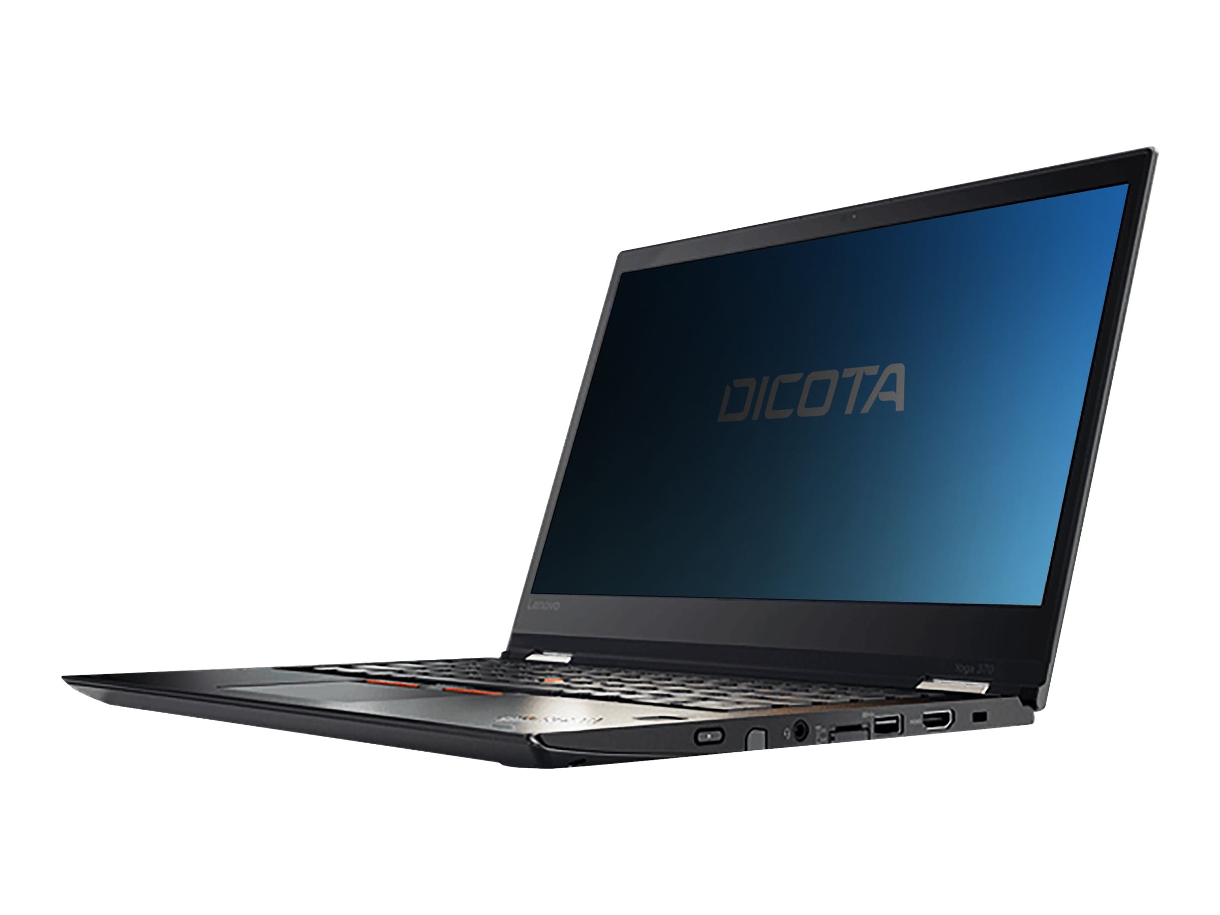 DICOTA Secret - Blickschutzfilter fr Notebook - 2-Wege - durchsichtig - fr Lenovo ThinkPad Yoga 370 20JH, 20JJ