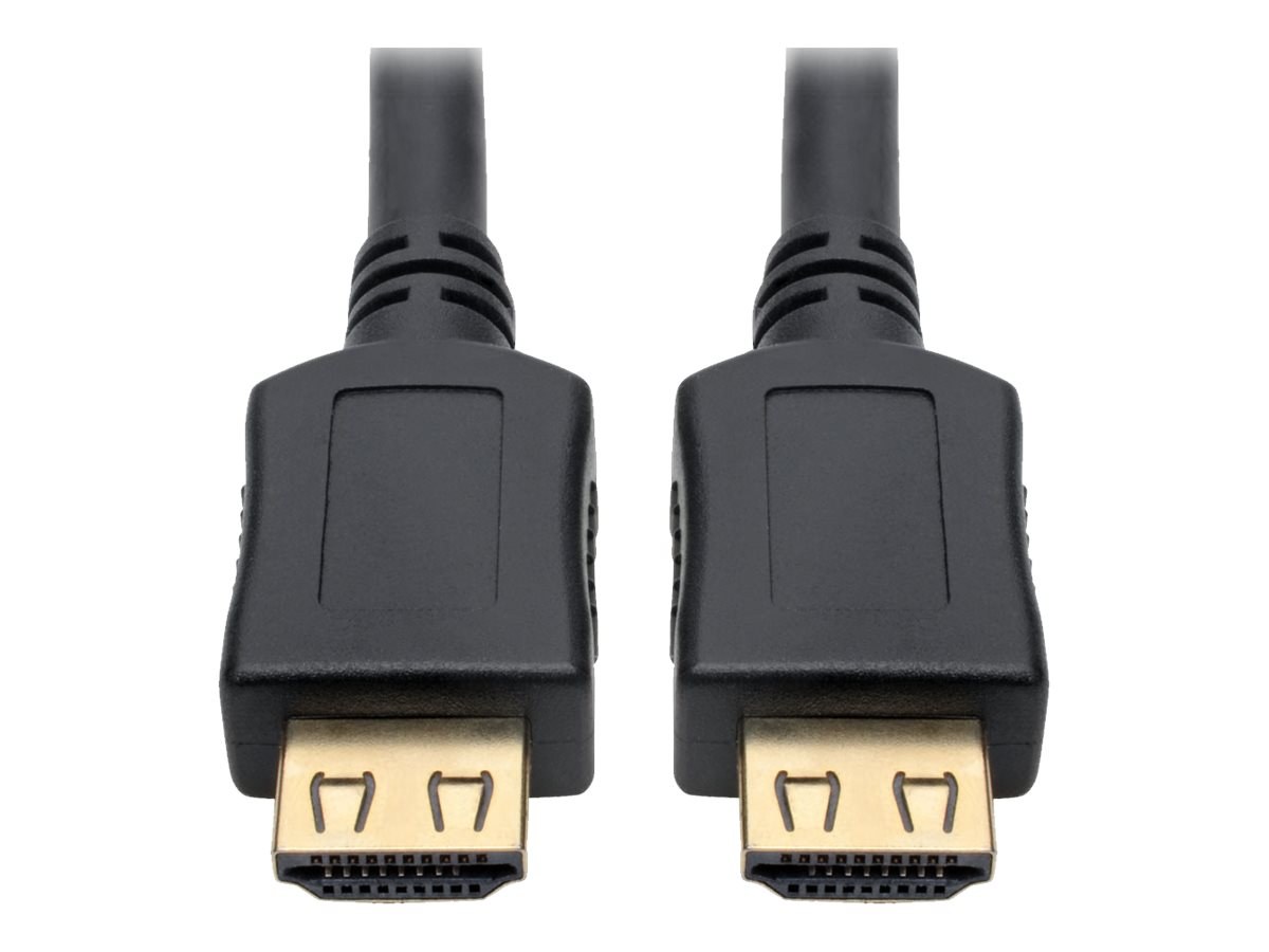 Eaton Tripp Lite Series High-Speed HDMI Cable, Gripping Connectors, 4K (M/M), Black, 6 ft. (1.83 m) - HDMI-Kabel - HDMI mnnlich