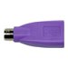 CHERRY - Tastaturadapter - PS/2 (M) zu USB (W) - violett