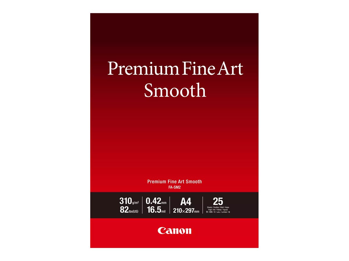 Canon Premium Fine Art FA-SM2 - Seidig - 16,5 mil - A4 (210 x 297 mm) - 310 g/m - 82 Pfund