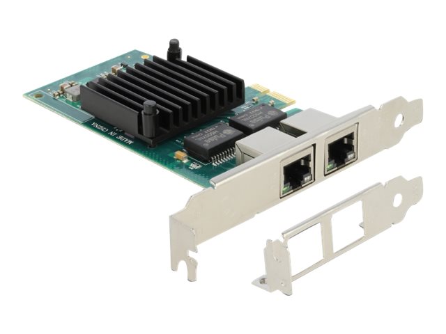 Delock - Netzwerkadapter - PCIe 2.1 - Gigabit Ethernet x 2