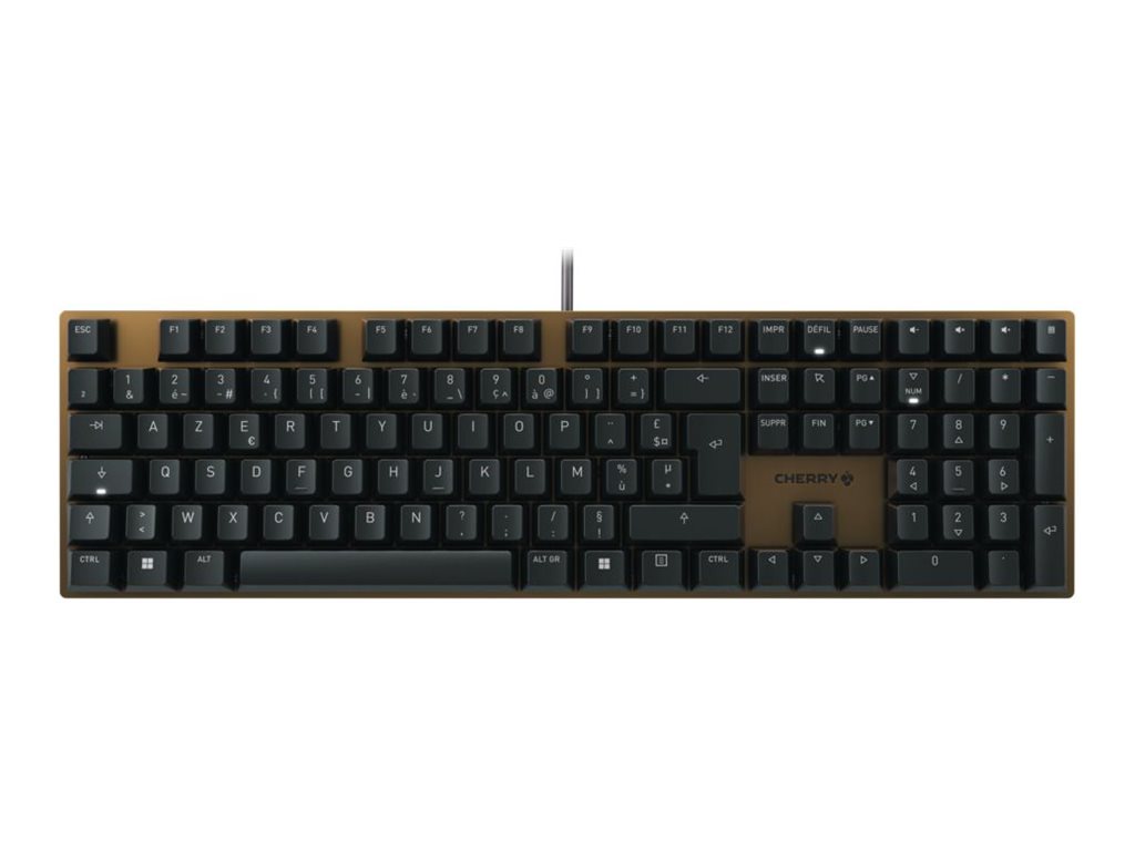 CHERRY KC 200 MX - Tastatur - 100 % (Fullsize) - USB - AZERTY - Franzsisch