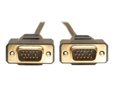 Eaton Tripp Lite Series VGA Monitor Cable, 640x480 (HD15 M/M), 15 ft. (4.57 m) - VGA-Kabel - HD-15 ohne Pol 9 (M) zu HD-15 ohne 