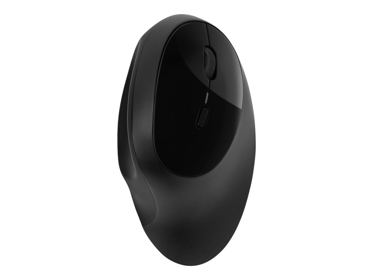 Kensington Pro Fit Ergo Wireless Mouse - Maus - ergonomisch - 5 Tasten - kabellos - 2.4 GHz, Bluetooth 4.0 LE