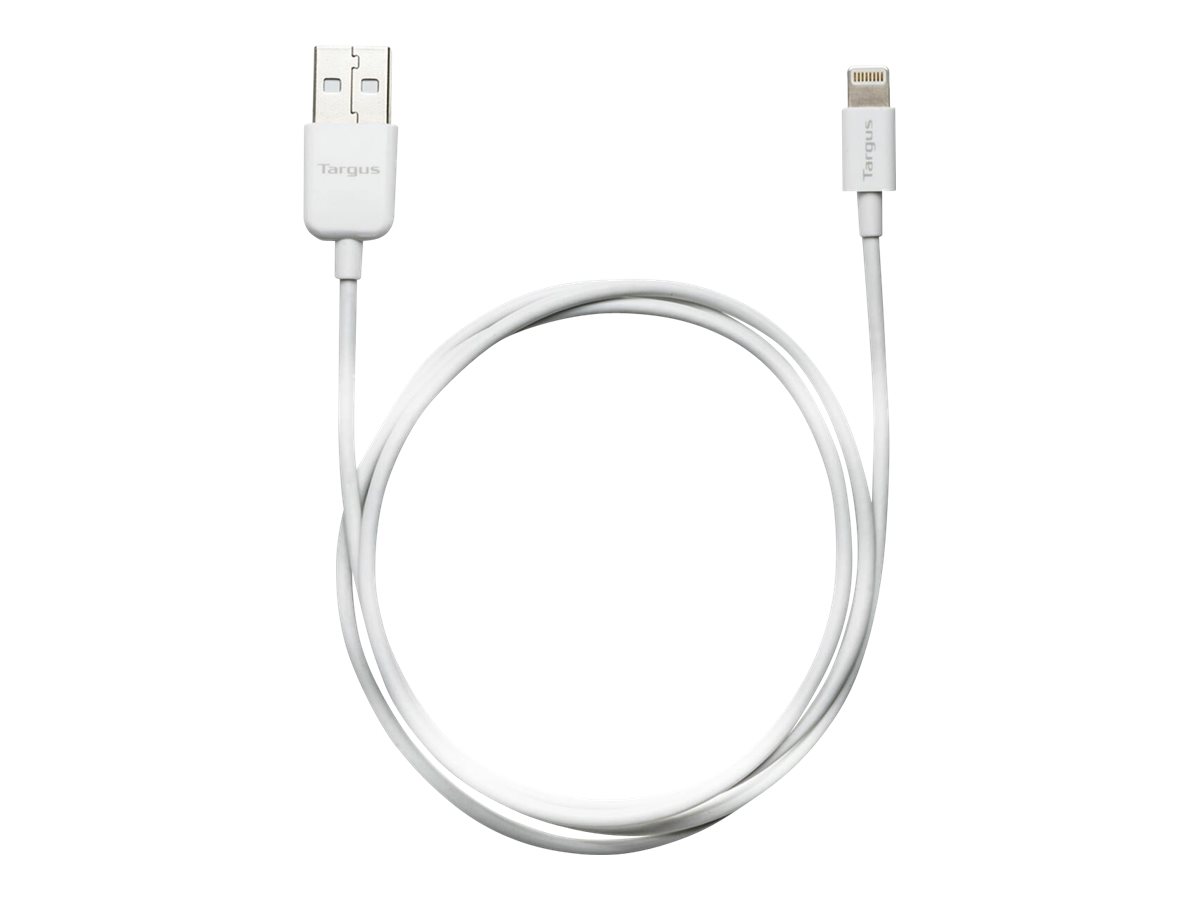 Targus - Lightning-Kabel - Lightning männlich zu USB männlich - 1 m - weiss - für Apple iPad/iPhone/iPod (Lightning)