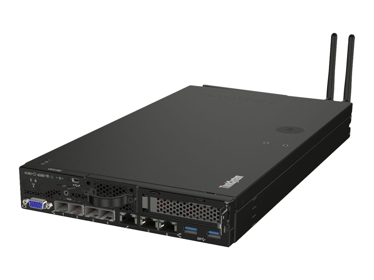 Lenovo ThinkSystem SE350 7D1X - Desktop Mounting - Server - Rack-Montage - 1U - 1-Weg
