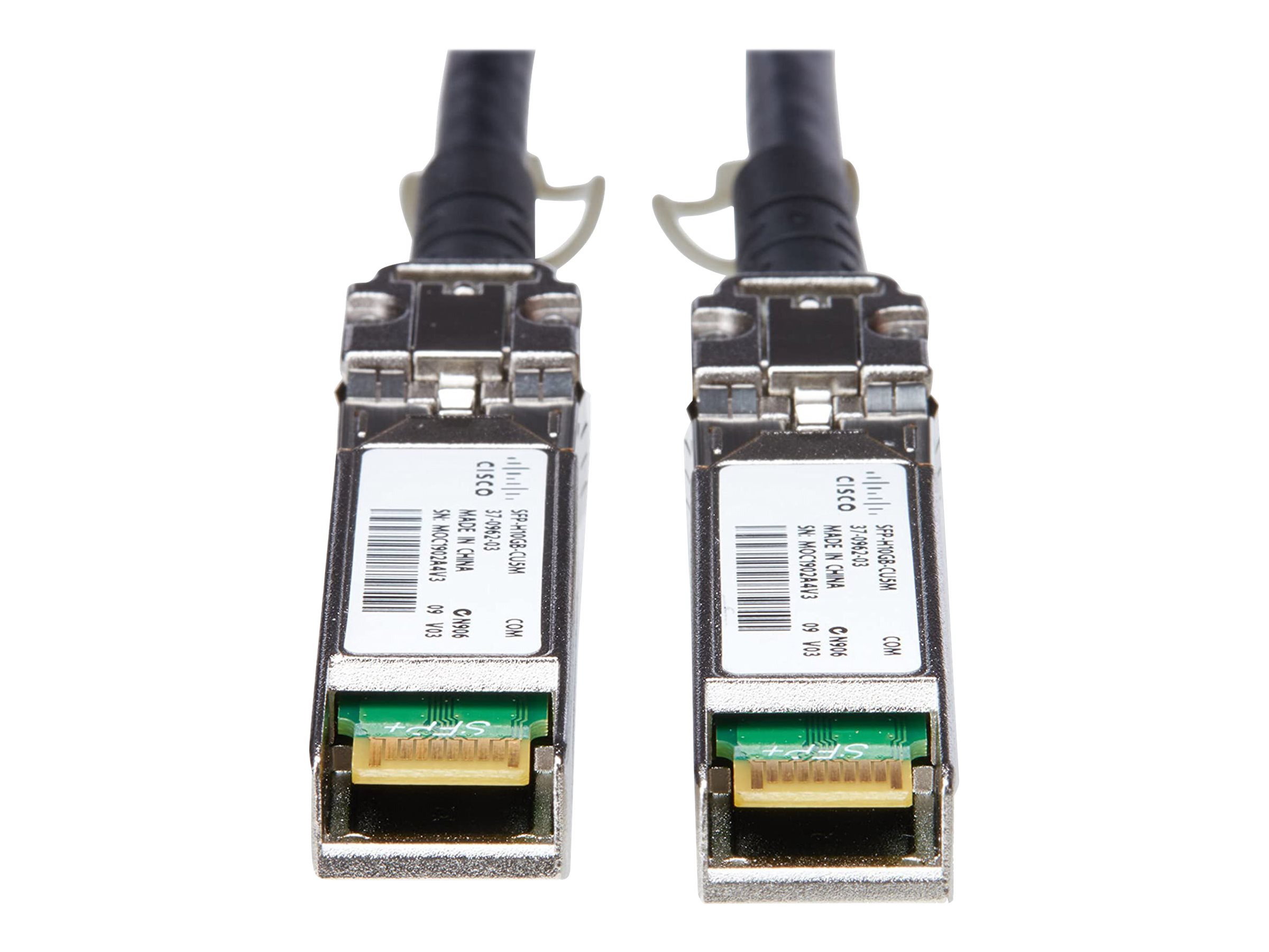 Cisco SFP+ Copper Twinax Cable - Direktanschlusskabel - SFP+ zu SFP+ - 5 m - twinaxial - SFF-8436/IEEE 802.3ae