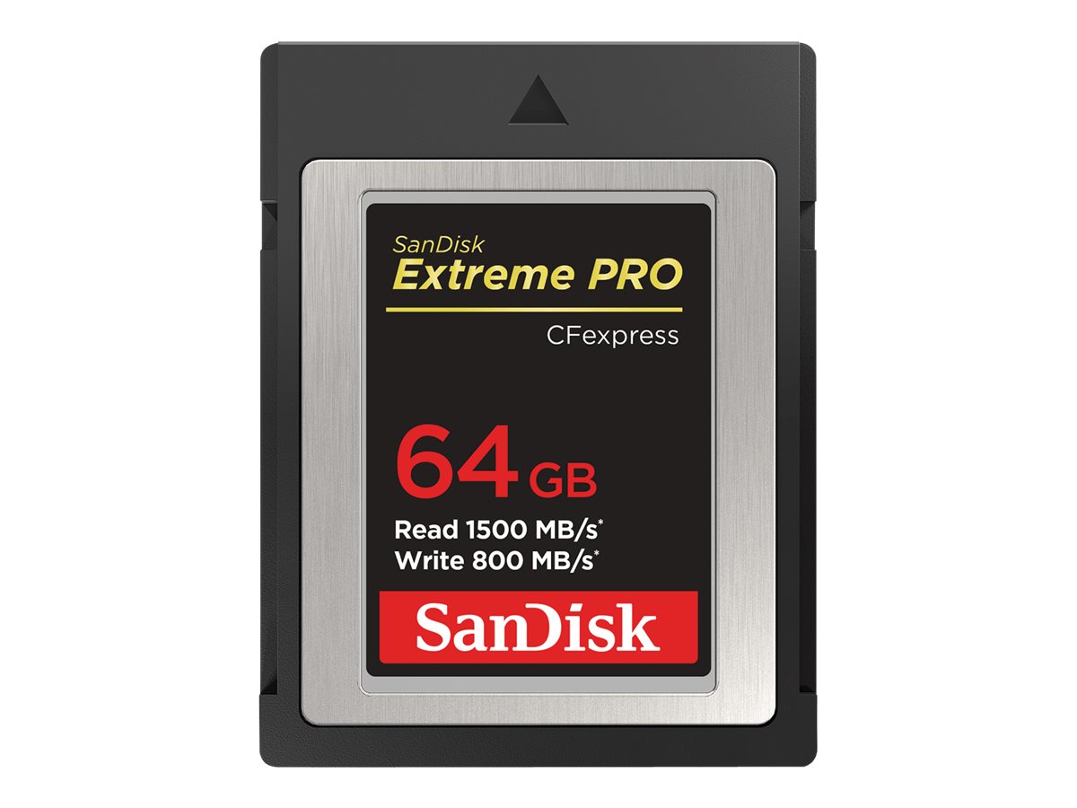SanDisk Extreme Pro - Flash-Speicherkarte - 64 GB - CFexpress