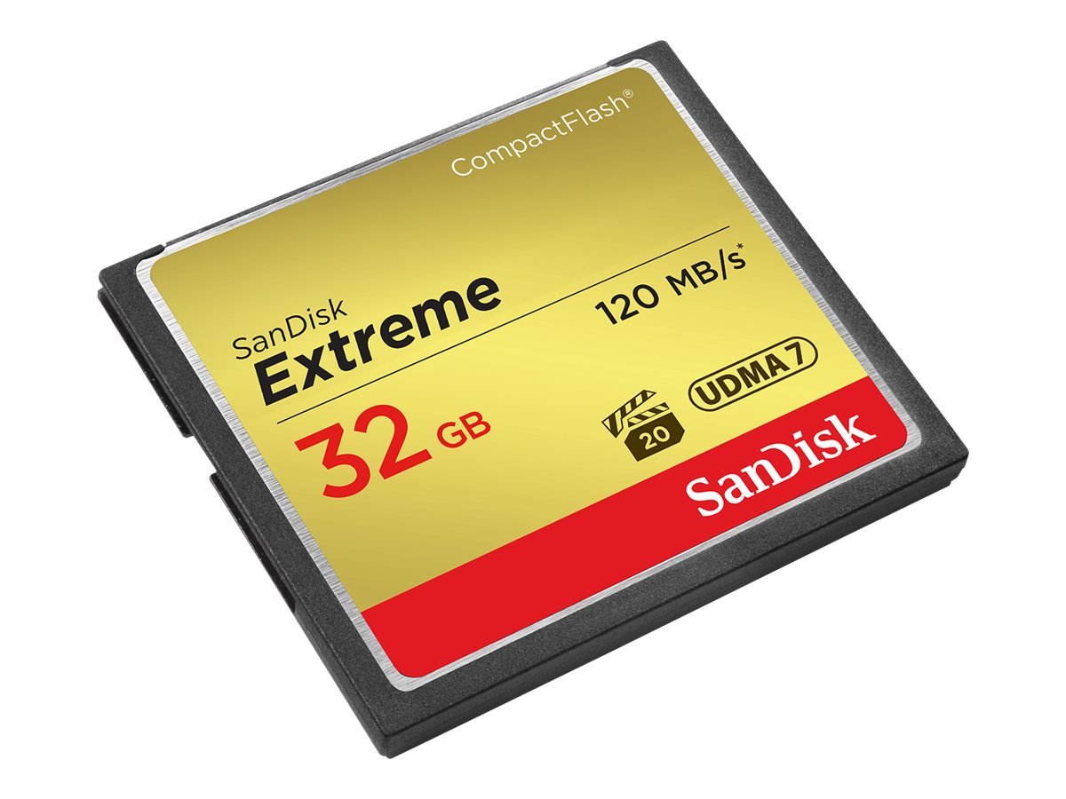 SanDisk Extreme - Flash-Speicherkarte - 32 GB - 567x - CompactFlash