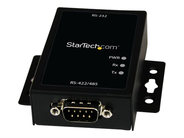 StarTech.com Industrieller Seriell RS232 auf RS422/485 Konverter mit ESD-Schutz - RS232 zu RS422/485 Adapter - Serieller Adapter
