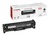 Canon 718 Black - Schwarz - Original - Tonerpatrone - fr ImageCLASS LBP7200; i-SENSYS MF8330, MF8350; Laser Shot LBP-7200; Sate
