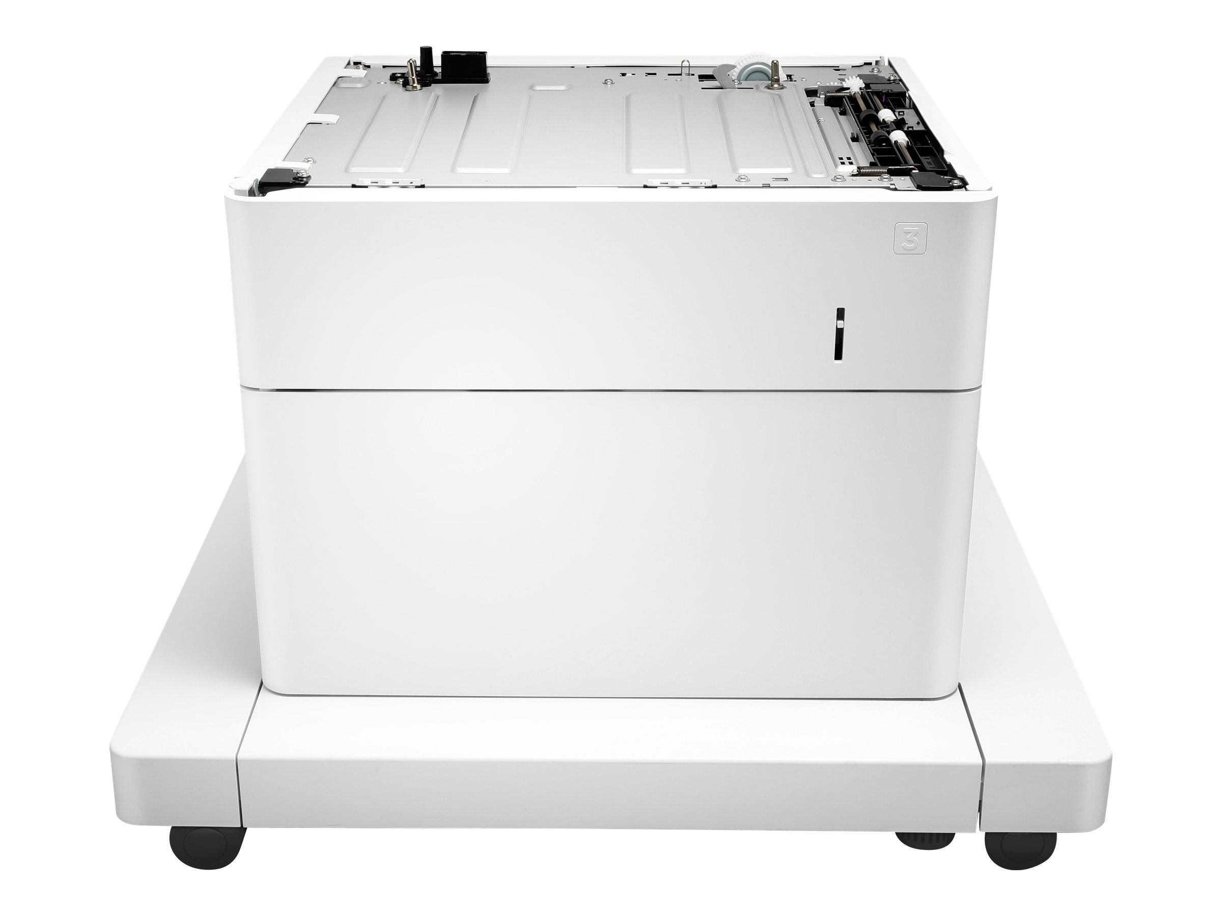 HP Papierzufhrung und Schrank - Druckerbasis mit Medienzufhrung - 550 Bltter in 1 Schubladen (Trays) - fr LaserJet Enterpris