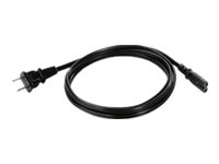 Zebra - Stromkabel - IEC 60320 C7 zu NEMA 1-15 (M) - 1.83 m - Vereinigte Staaten