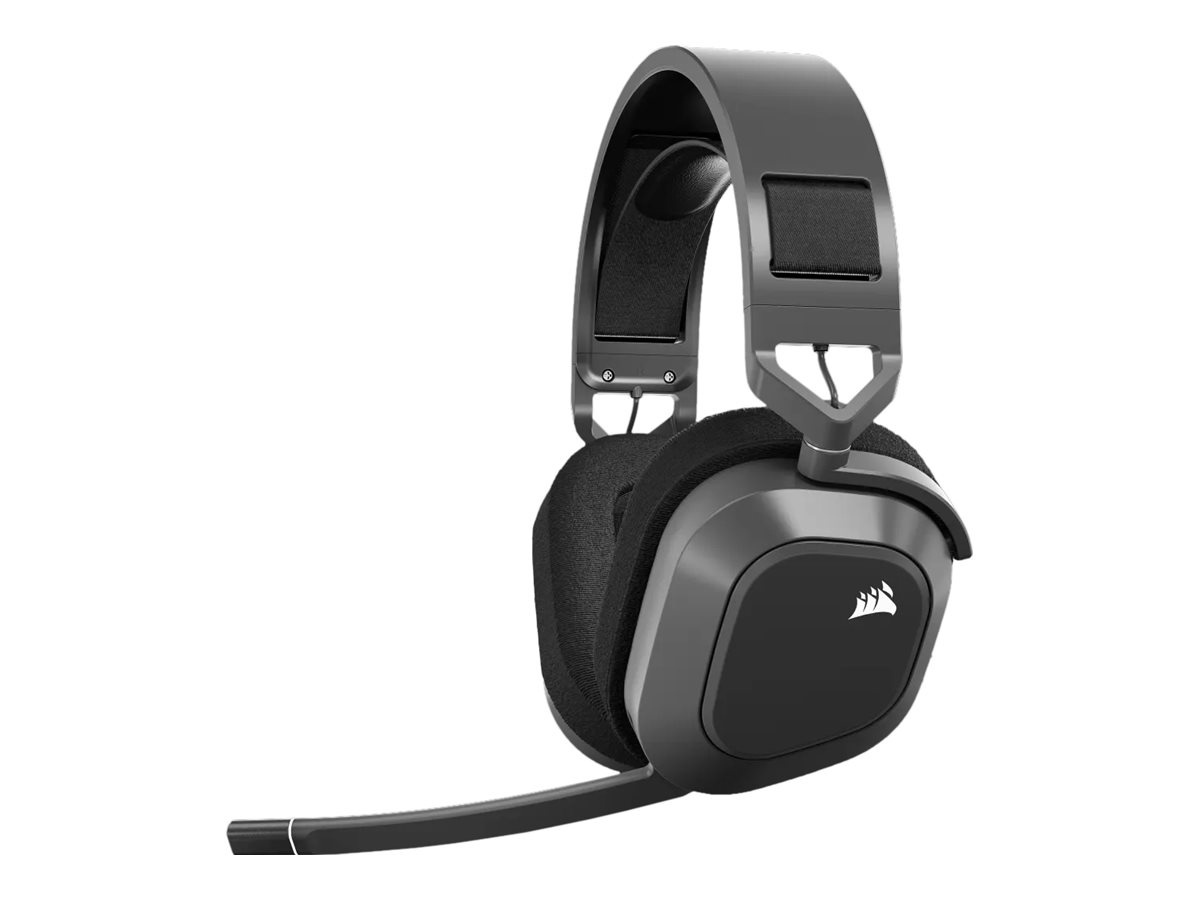 CORSAIR Gaming HS80 MAX WIRELESS - Headset - ohrumschliessend - 2,4 GHz - kabellos - USB