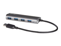 i-Tec USB 3.0 Metal Charging HUB - Hub - 4 x SuperSpeed USB 3.0 - Desktop
