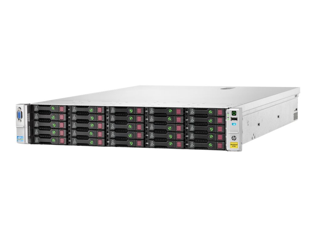 HPE StoreVirtual 4730 - Festplatten-Array - 22.5 TB - 25 Schchte (SAS-2) - HDD 900 GB x 25 - iSCSI (1 GbE), iSCSI (10 GbE) (ext