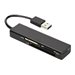 Ednet USB 3.0 MULTI CARD READER - Kartenleser (MS, MS PRO, MMC, SD, MS PRO Duo, CF, TransFlash, microSD, SDHC) - USB 3.0
