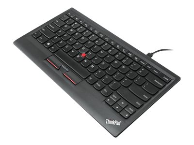 Lenovo ThinkPad Compact USB Keyboard with TrackPoint - Tastatur - USB - Belgien Englisch - retail