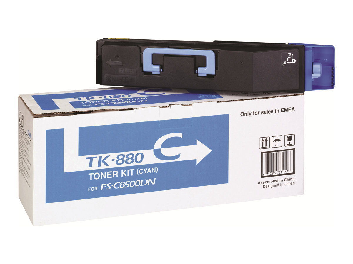 Kyocera TK 880C - Cyan - Original - Tonerpatrone - fr FS-C8500DN