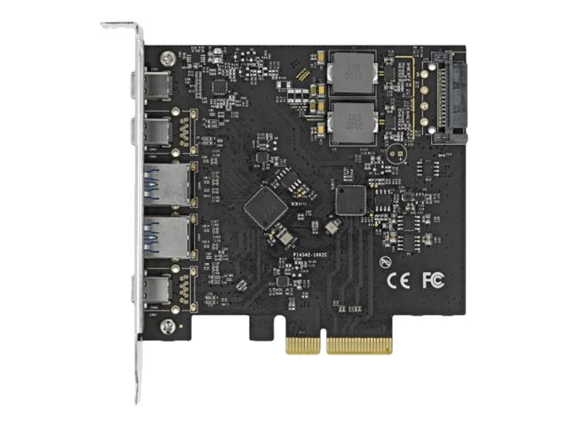 DeLOCK - USB-Adapter - PCIe 3.0 x4 - USB-C 3.2 Gen 2 x 3 + USB 3.2 Gen 2 x 2