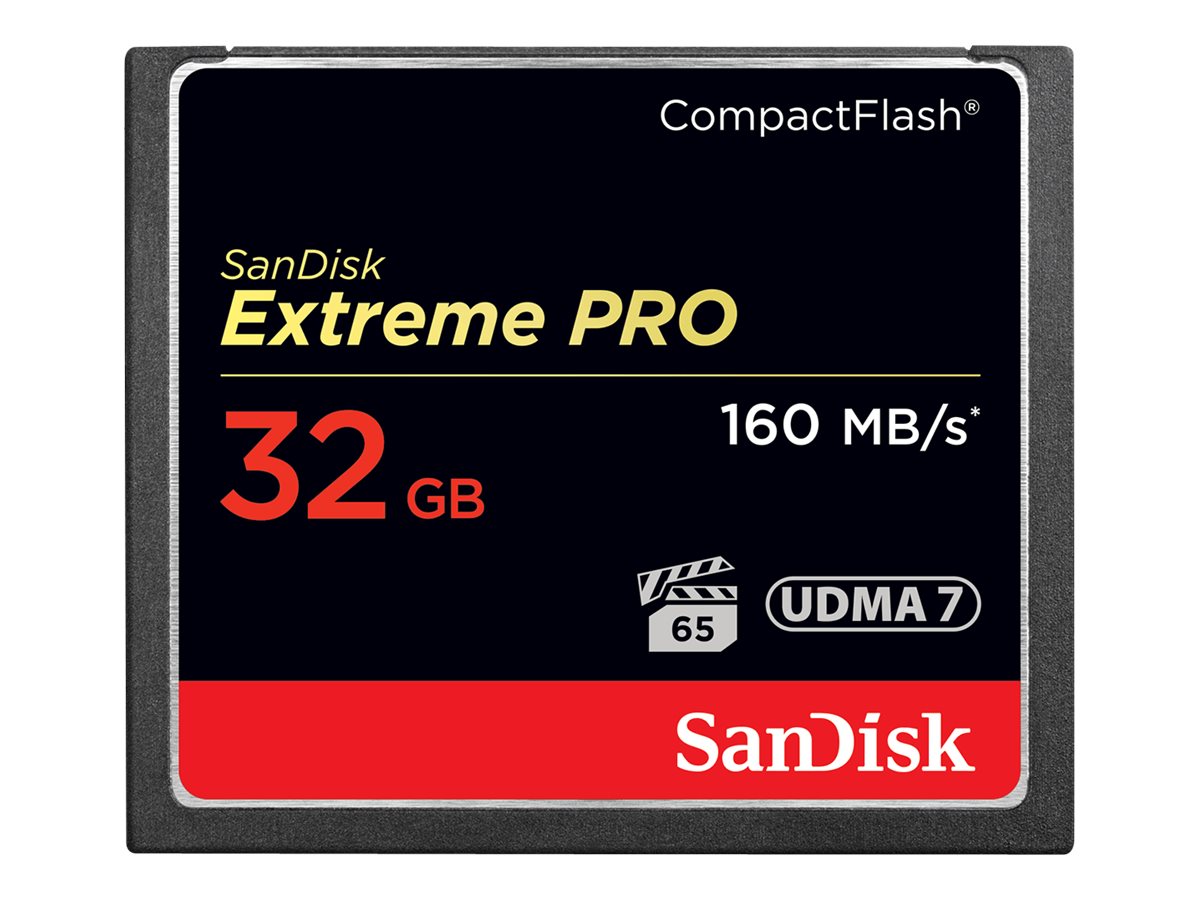 SanDisk Extreme Pro - Flash-Speicherkarte - 32 GB - 1000x/1067x - CompactFlash
