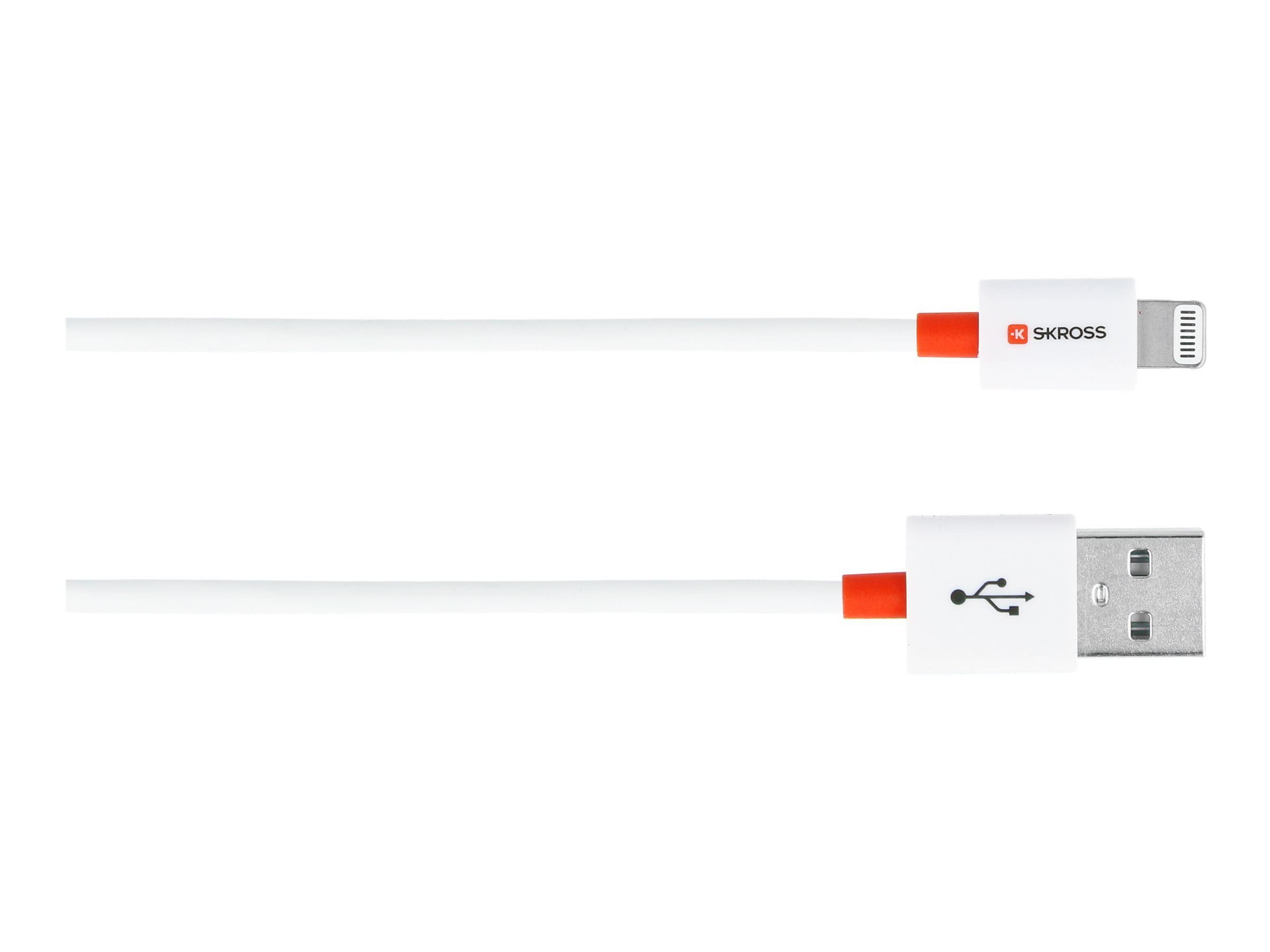 SKROSS Charge'n Sync Lightning Connector - Lightning-Kabel - USB mnnlich zu Lightning mnnlich - 2 m - weiss