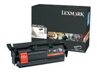 Lexmark - Schwarz - Original - Tonerpatrone LCCP - fr Lexmark X651, X652, X654, X656, X658