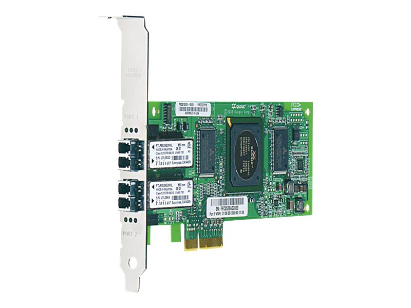 HPE StorageWorks FC1242SR - Hostbus-Adapter - PCIe - 4Gb Fibre Channel x 2 - fr Modular Smart Array P2000 3.5-in, P2000 G3; Pro